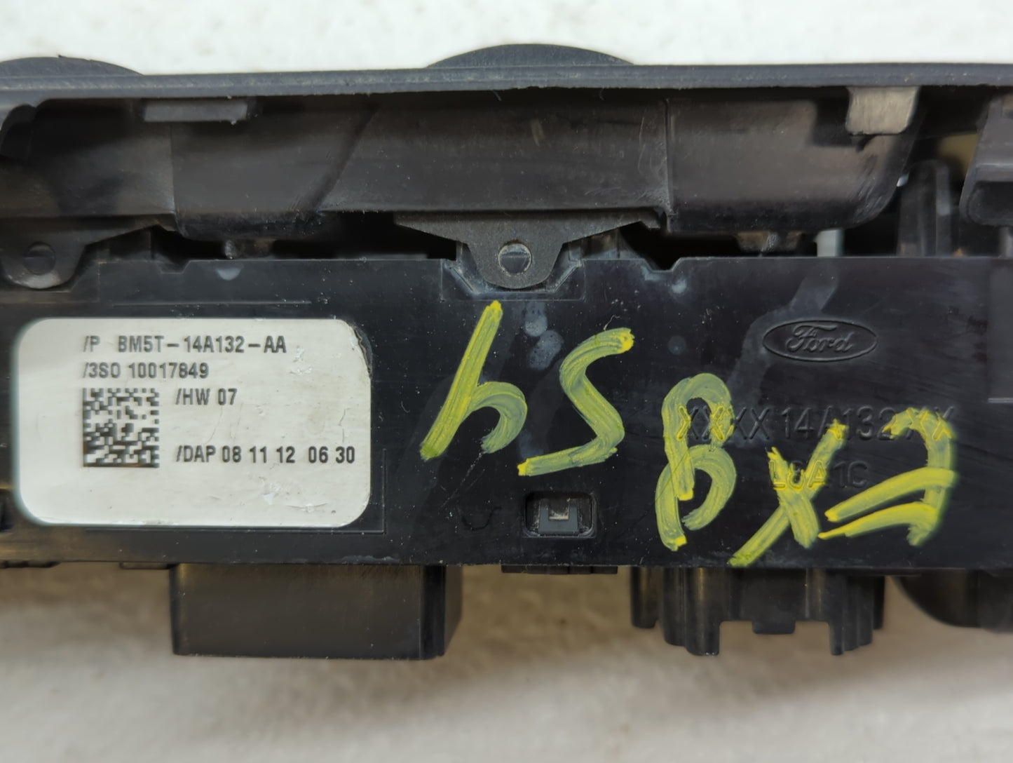 2012-2018 Ford Focus Master Power Window Switch Replacement Driver Side Left P/N:BM51-A240A41-CAW 1085502X Fits OEM Used Aut