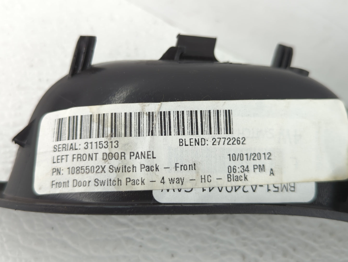 2012-2018 Ford Focus Master Power Window Switch Replacement Driver Side Left P/N:F1ET-14A132-AC BM5T-14A132-AB Fits OEM Used