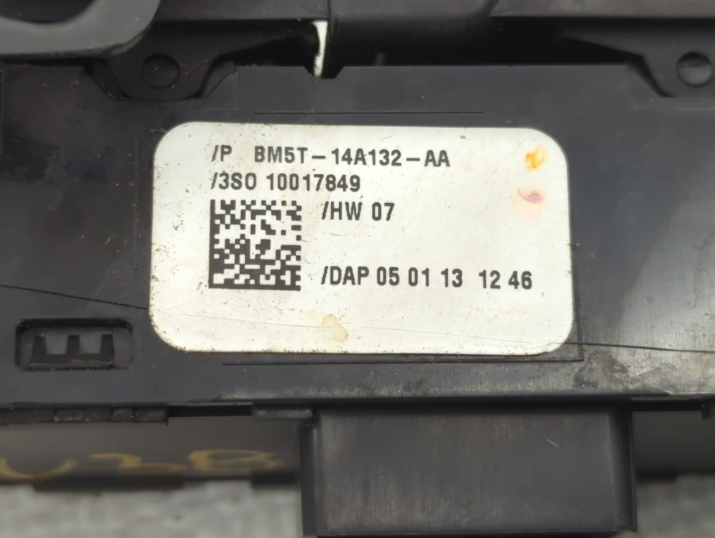 2012-2018 Ford Focus Master Power Window Switch Replacement Driver Side Left P/N:BM5T-14A132-AA Fits OEM Used Auto Parts - O