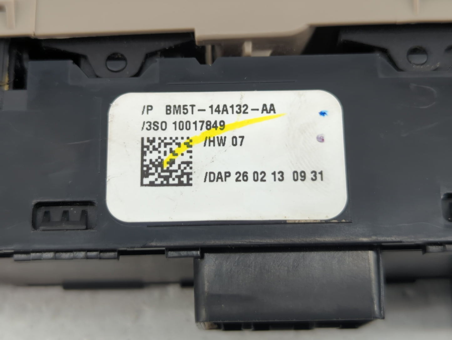 2012-2018 Ford Focus Master Power Window Switch Replacement Driver Side Left P/N:BM5T-14A132-AA BM5T-14A132-AB Fits OEM Used