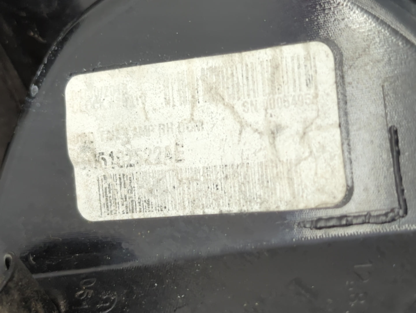 2012-2014 Ford Focus Tail Light Assembly Passenger Right OEM P/N:BM51-13404-F Fits Fits 2012 2013 2014 OEM Used Auto Parts -