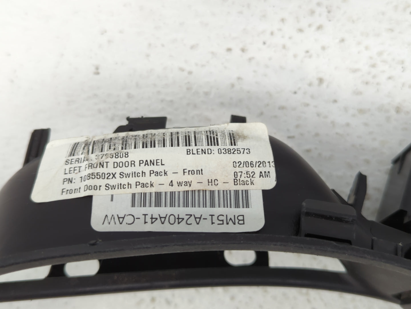 2012-2018 Ford Focus Master Power Window Switch Replacement Driver Side Left P/N:1085502X BM51-A240A41-CAW Fits OEM Used Aut