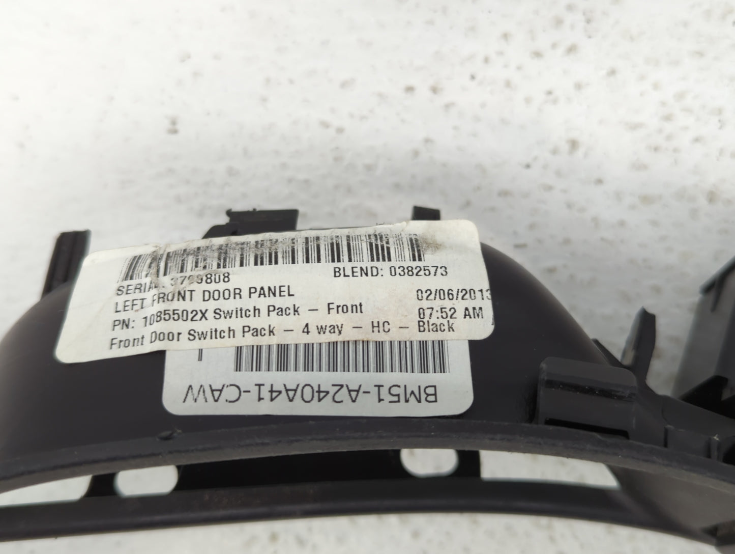 2012-2018 Ford Focus Master Power Window Switch Replacement Driver Side Left P/N:1085502X BM51-A240A41-CAW Fits OEM Used Aut