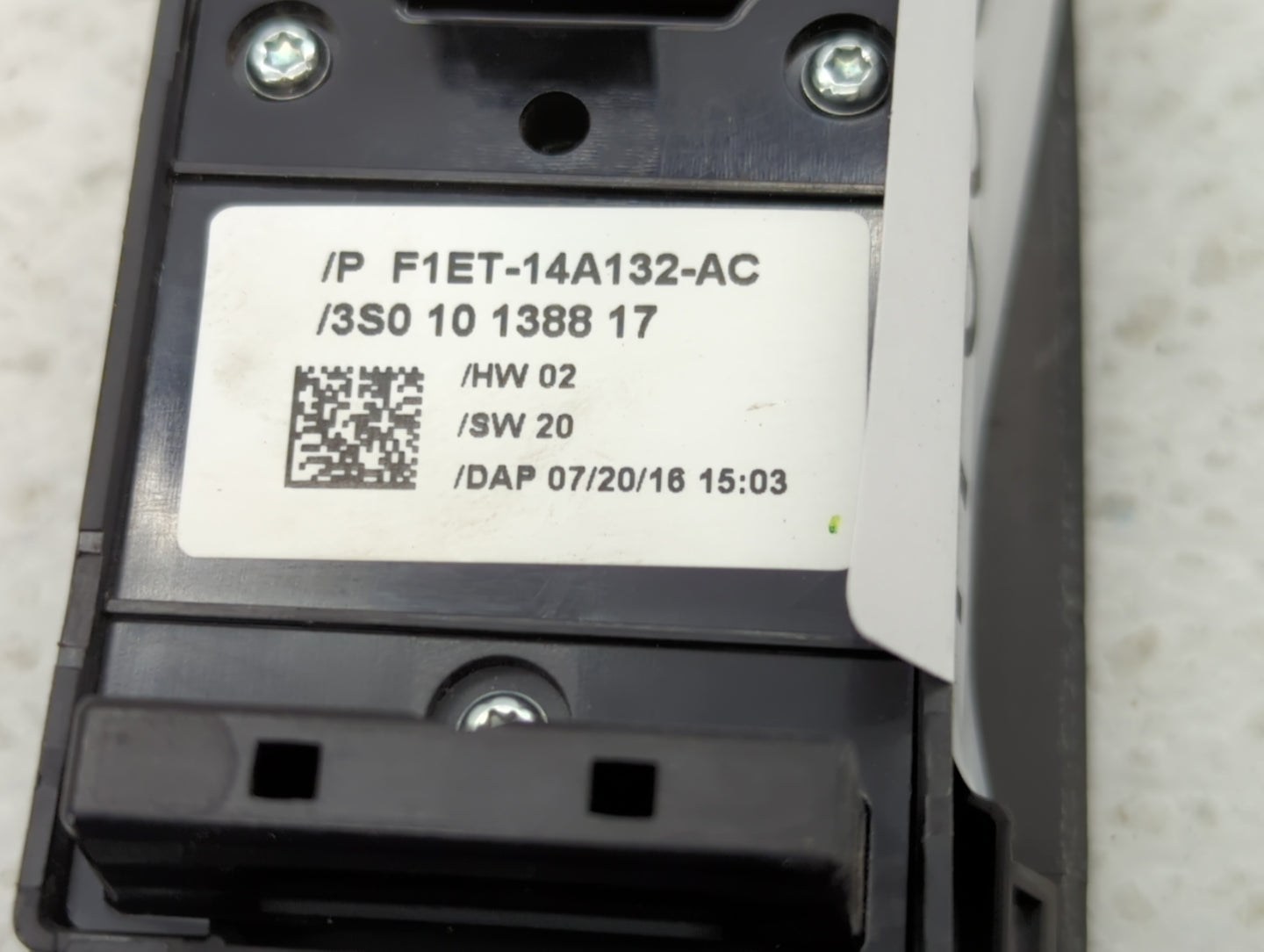 2012-2018 Ford Focus Master Power Window Switch Replacement Driver Side Left P/N:F1ET-14A132-AC BM5T-14A132-AC Fits OEM Used