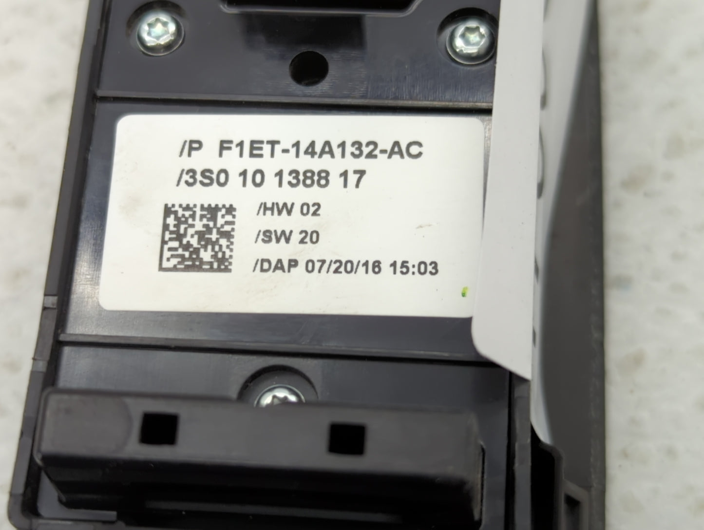 2012-2018 Ford Focus Master Power Window Switch Replacement Driver Side Left P/N:F1ET-14A132-AC BM5T-14A132-AC Fits OEM Used