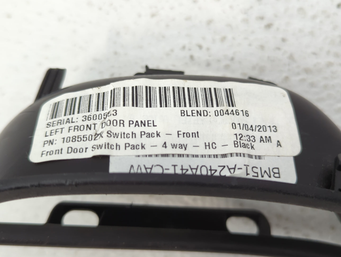 2012-2018 Ford Focus Master Power Window Switch Replacement Driver Side Left P/N:BM5T-14A132-AC BM5T-14A132-AA Fits OEM Used