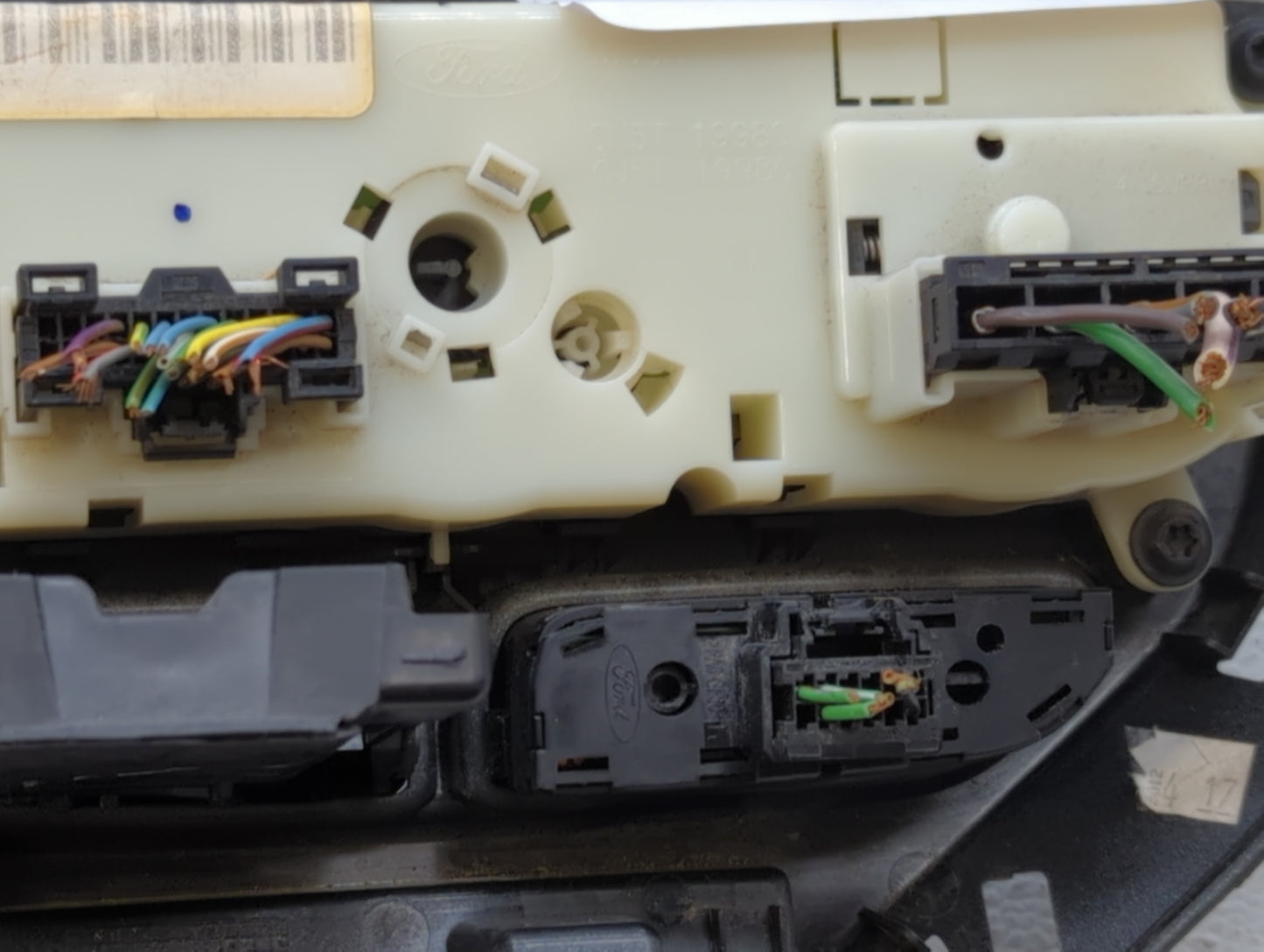2013-2014 Ford Focus Climate Control Module Temperature AC/Heater Replacement P/N:E1062773 CM5T-19980-AE Fits Fits 2013 2014
