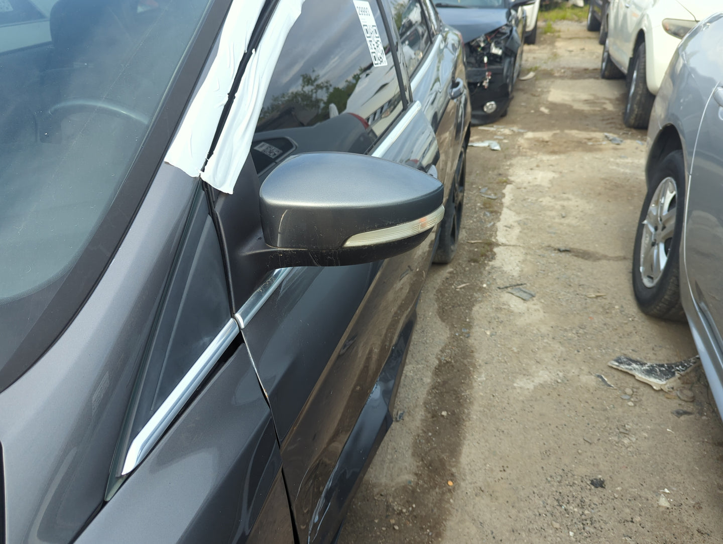 2012-2014 Ford Focus Driver Side View Mirror - Left Door Mirror OEM Used - Oemusedautoparts1.com
