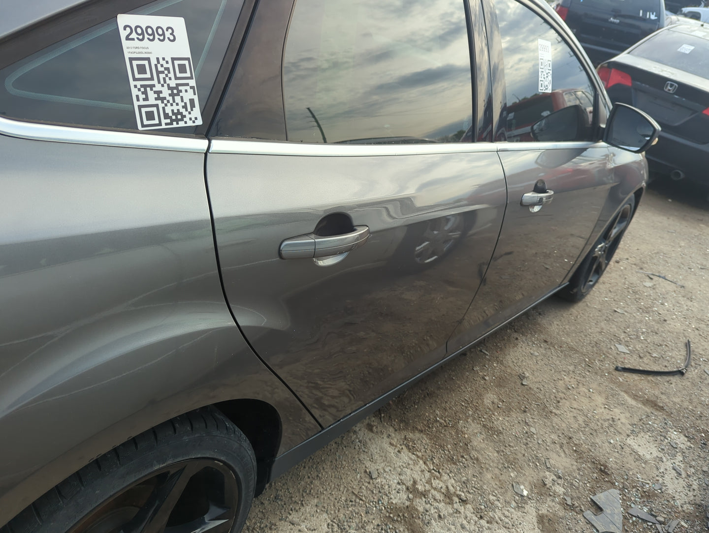 2012-2018 Ford Focus Passenger Rear Door Oem - Oemusedautoparts1.com
