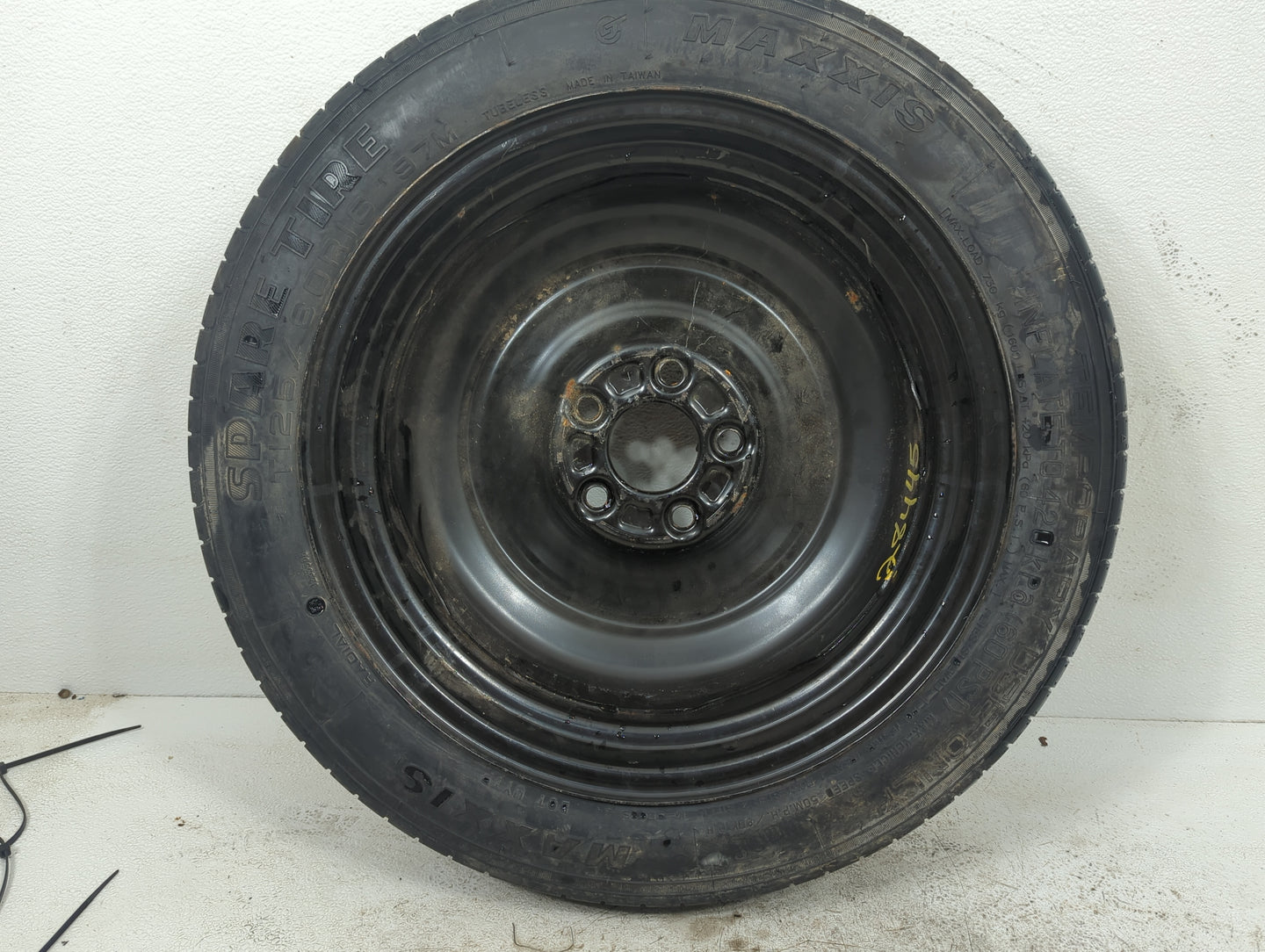2012-2018 Ford Focus Spare Donut Tire Wheel Rim Oem 5037182 - Oemusedautoparts1.com