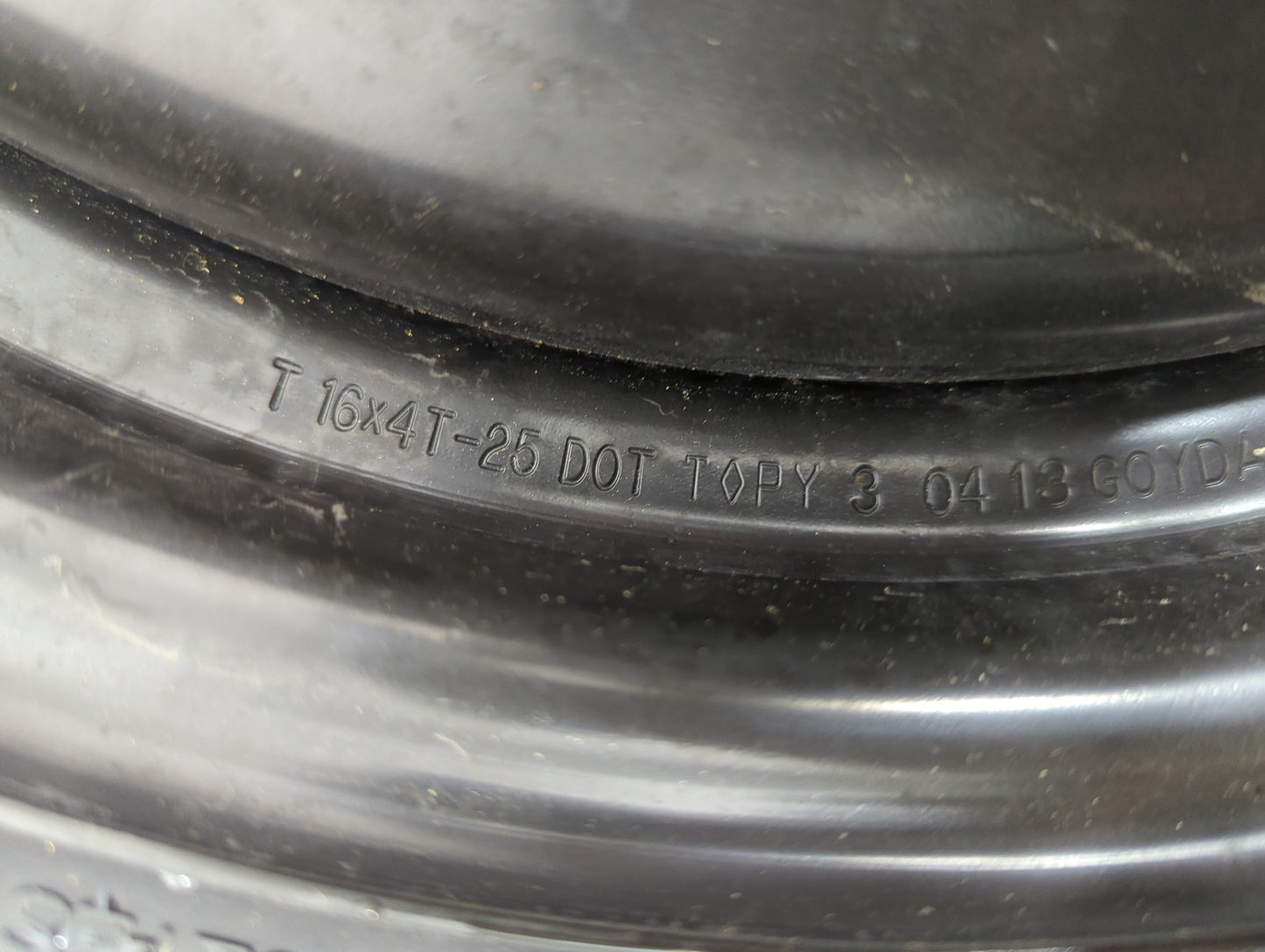 2012-2018 Ford Focus Spare Donut Tire Wheel Rim Oem 5037182 - Oemusedautoparts1.com