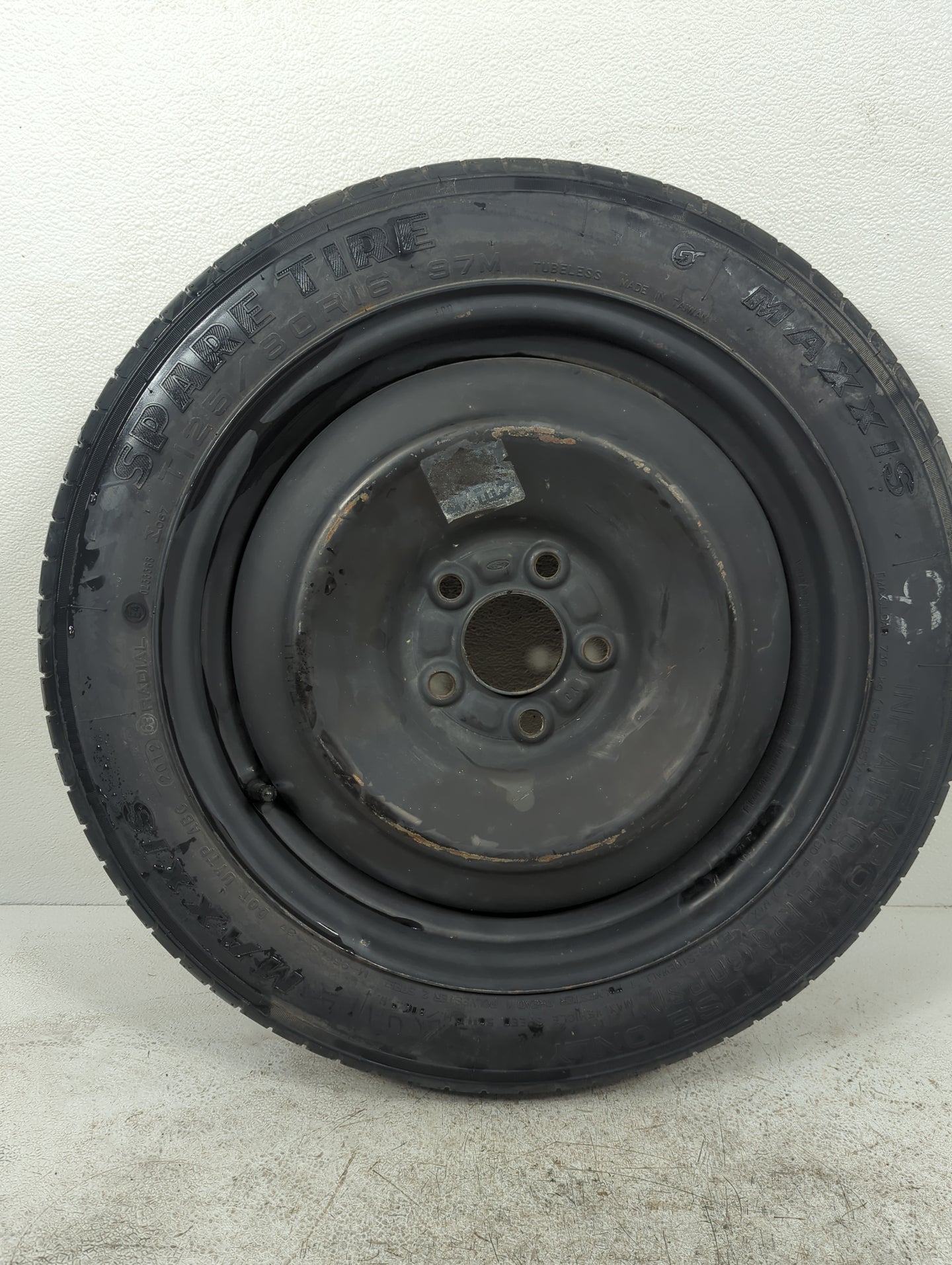 2012-2018 Ford Focus Spare Donut Tire Wheel Rim Oem 5037196 - Oemusedautoparts1.com
