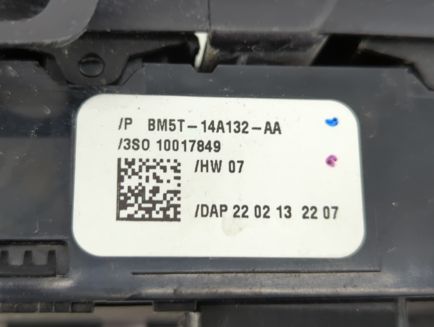 2012-2018 Ford Focus Master Power Window Switch Replacement Driver Side Left P/N:BM5T-14A132-AA Fits OEM Used Auto Parts - O
