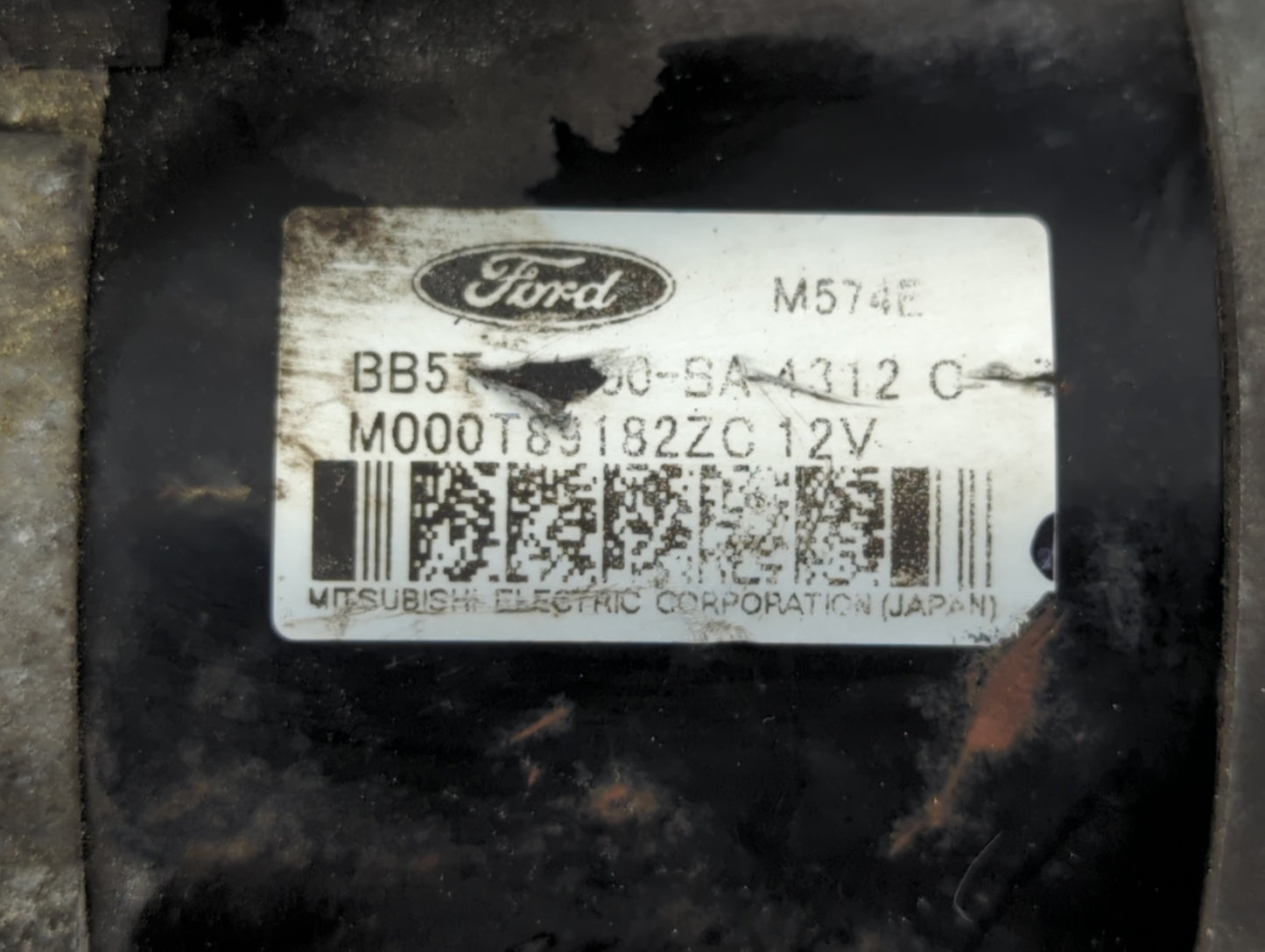 2012-2018 Ford Focus Car Starter Motor Solenoid OEM P/N:M000T89182ZC BB5T-11000-BA Fits OEM Used Auto Parts - Oemusedautopar