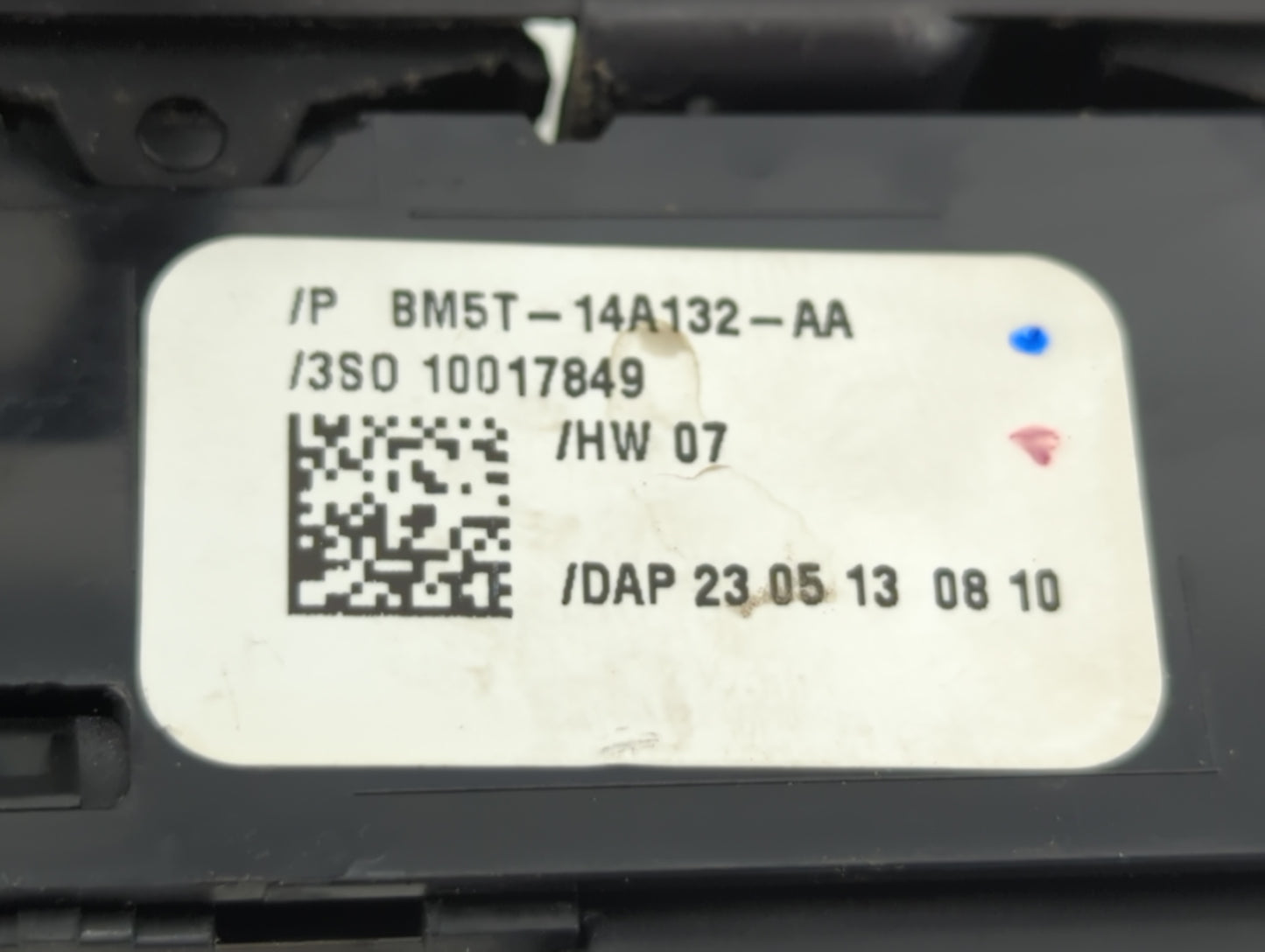 2012-2018 Ford Focus Master Power Window Switch Replacement Driver Side Left P/N:BM5T-14A132-AA Fits OEM Used Auto Parts - O