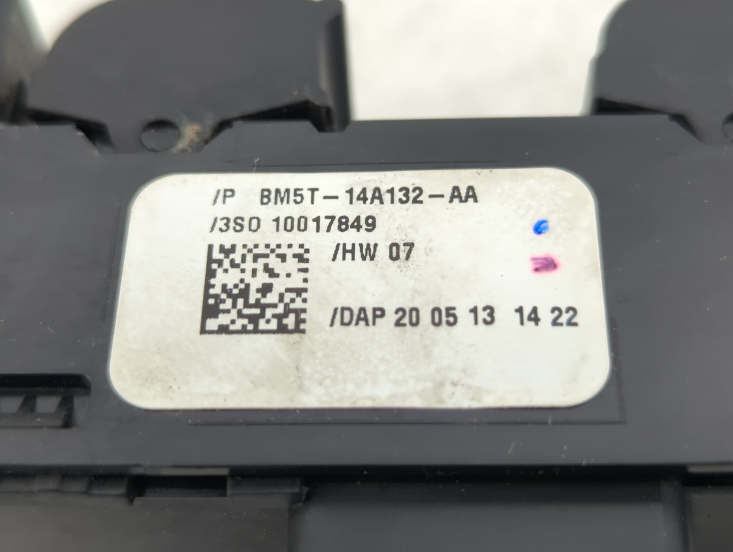 2012-2018 Ford Focus Master Power Window Switch Replacement Driver Side Left P/N:BM5T-14A132-AA Fits OEM Used Auto Parts - O