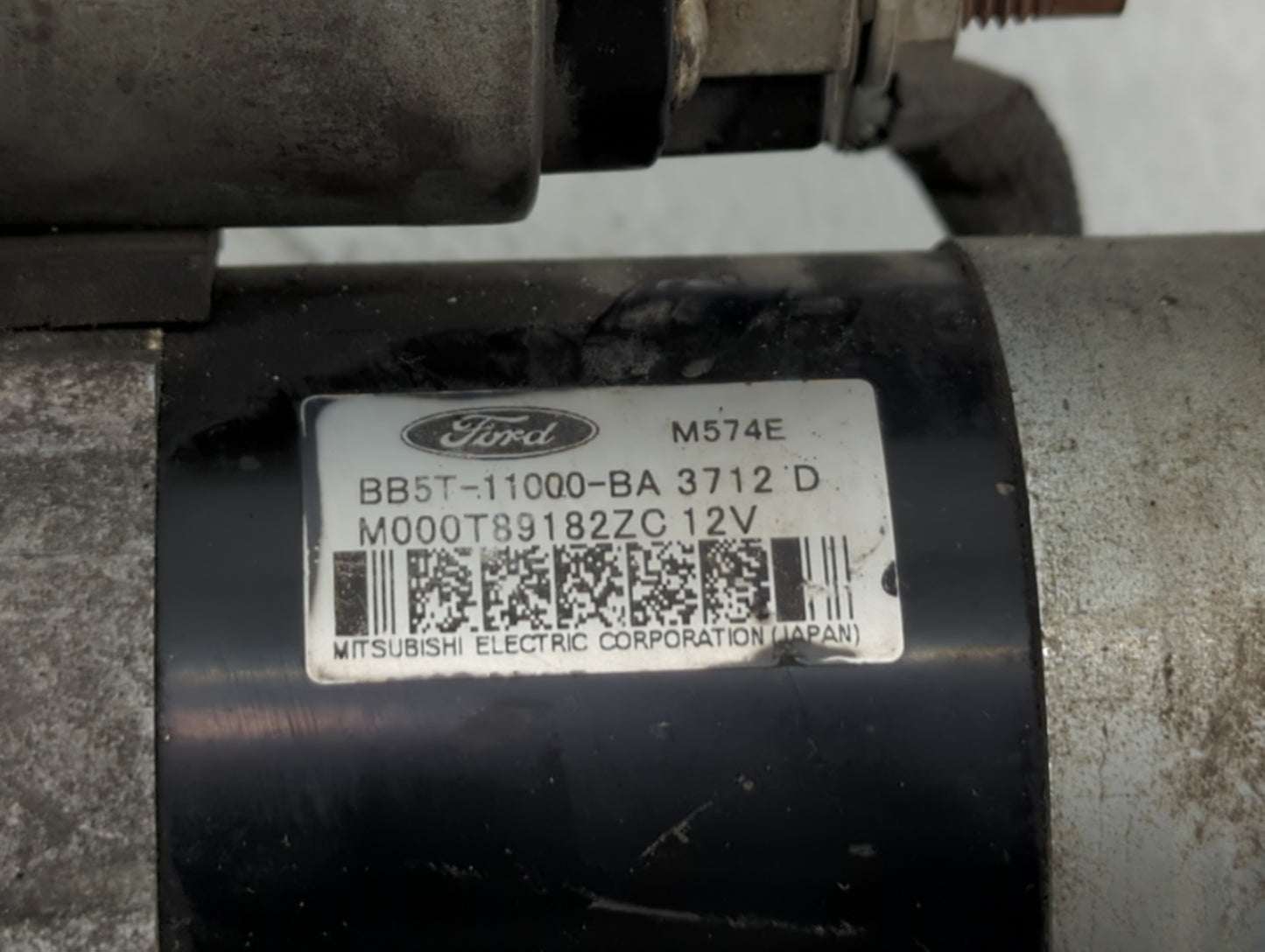 2012-2018 Ford Focus Car Starter Motor Solenoid OEM P/N:M000T89182ZC BB5T-11000-BA Fits OEM Used Auto Parts - Oemusedautopar