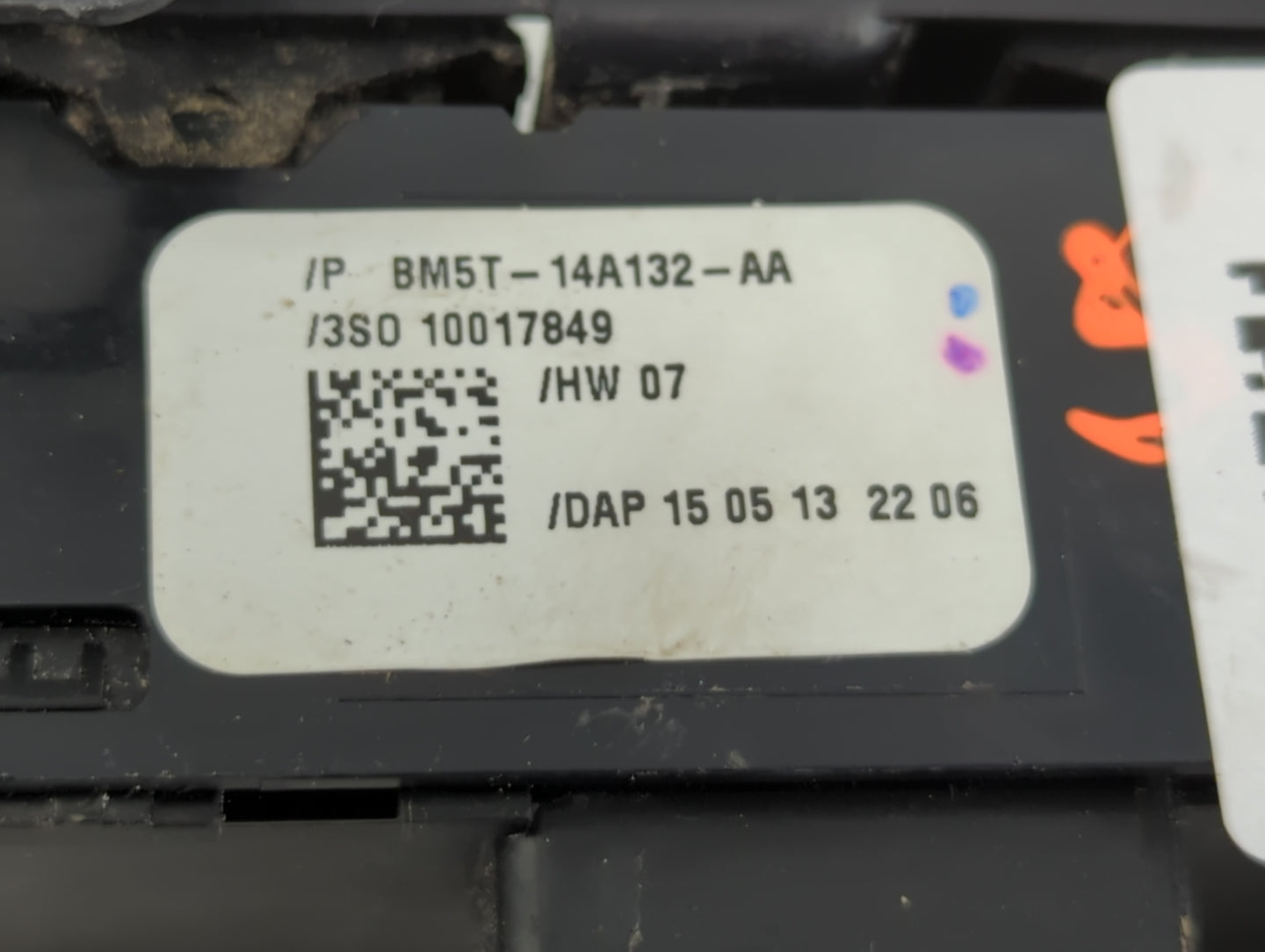 2012-2018 Ford Focus Master Power Window Switch Replacement Driver Side Left P/N:BM5T-14A132-AA 2933843 Fits OEM Used Auto P