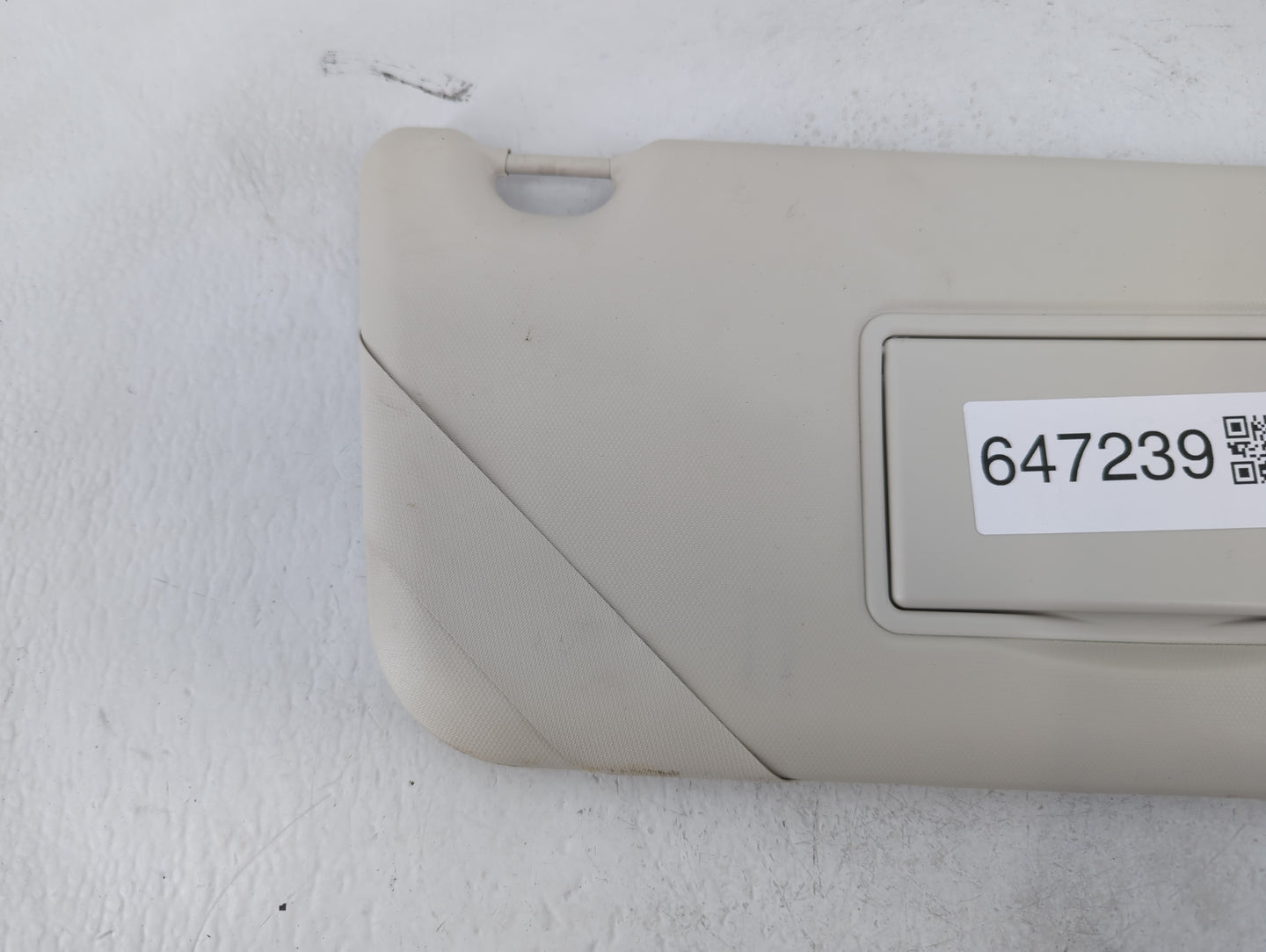 2012-2013 Ford Focus Sun Visor Shade Replacement Passenger Right Mirror Fits Fits 2012 2013 OEM Used Auto Parts - Oemusedaut