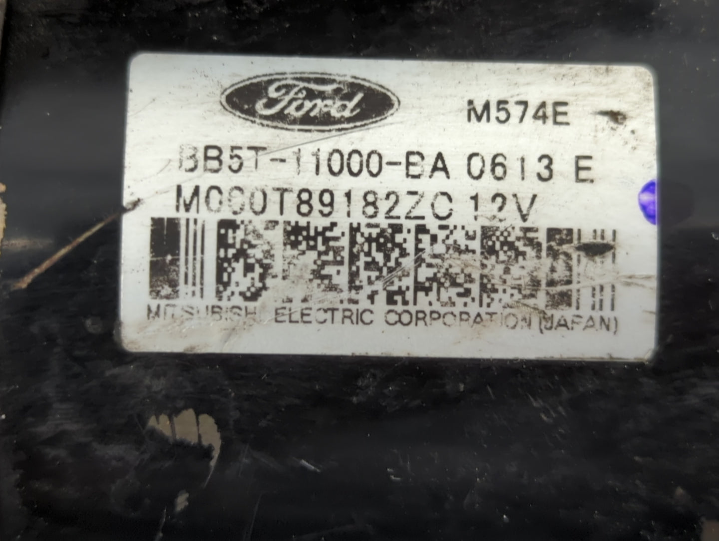 2012-2018 Ford Focus Car Starter Motor Solenoid OEM P/N:0613 E BB5T-11000-BA Fits OEM Used Auto Parts - Oemusedautoparts1.co