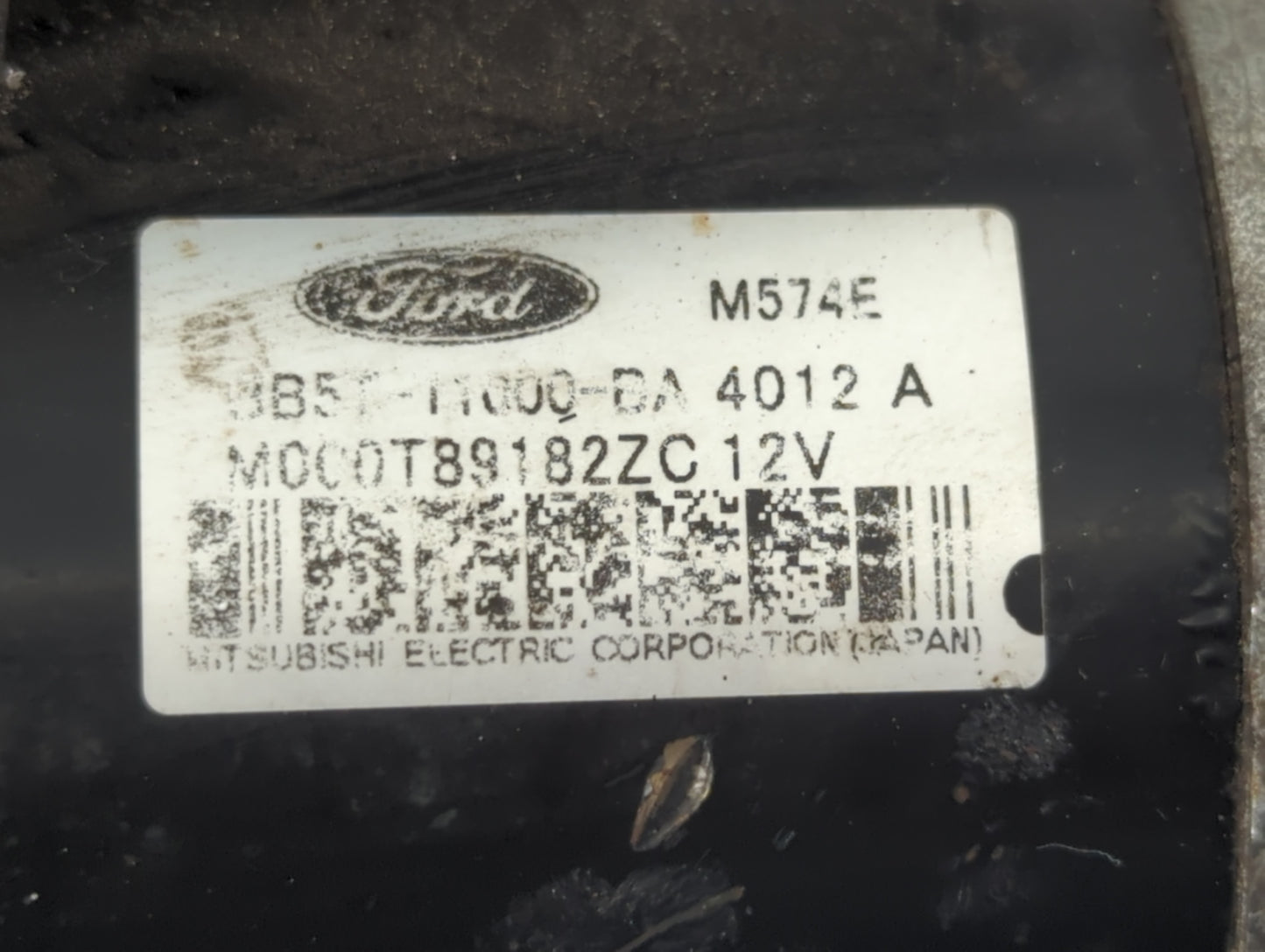 2012-2018 Ford Focus Car Starter Motor Solenoid OEM P/N:M000T89182ZC BB5T-11000-BA Fits OEM Used Auto Parts - Oemusedautopar