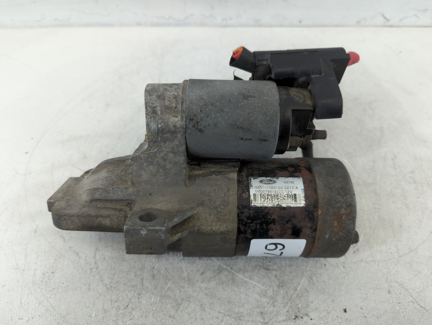 2012-2018 Ford Focus Car Starter Motor Solenoid OEM P/N:M000T89182ZC BB5T-11000-BA Fits OEM Used Auto Parts - Oemusedautopar
