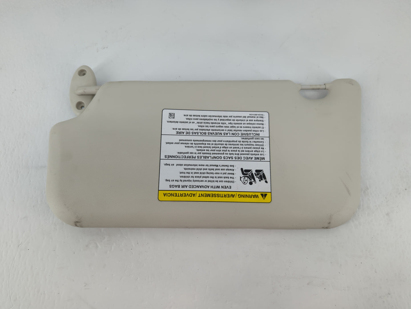 2013-2018 Ford Focus Sun Visor Shade Replacement Passenger Right Mirror Fits Fits 2013 2014 2015 2016 2017 2018 OEM Used Aut