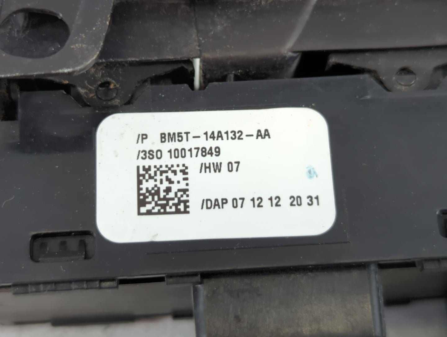 2012-2018 Ford Focus Master Power Window Switch Replacement Driver Side Left P/N:BM5T-14A132-AA Fits OEM Used Auto Parts - O