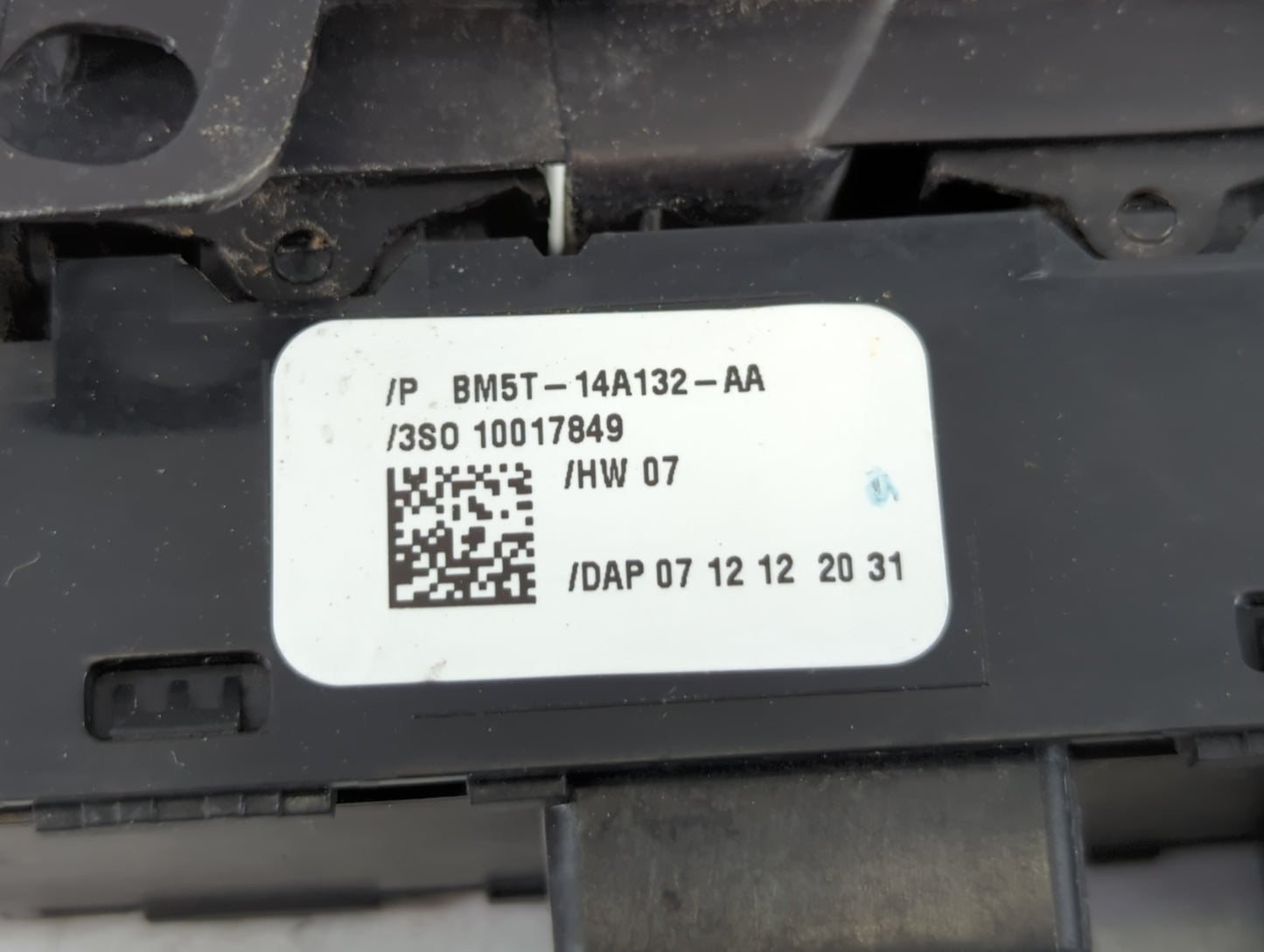 2012-2018 Ford Focus Master Power Window Switch Replacement Driver Side Left P/N:BM5T-14A132-AA Fits OEM Used Auto Parts - O