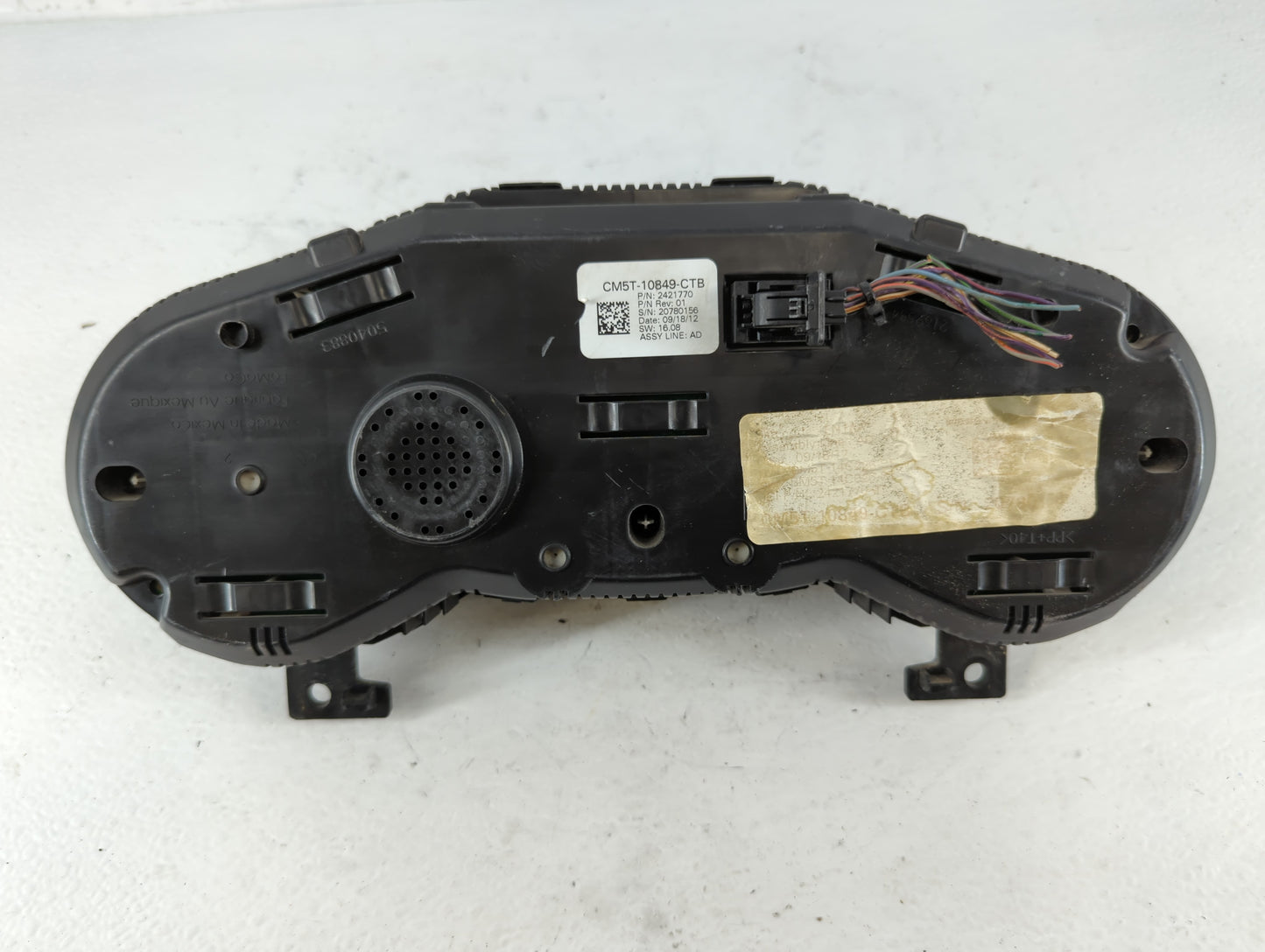 2013-2014 Ford Focus Instrument Cluster Speedometer Gauges P/N:CM5T-10849-CTB Fits Fits 2013 2014 OEM Used Auto Parts - Oemu