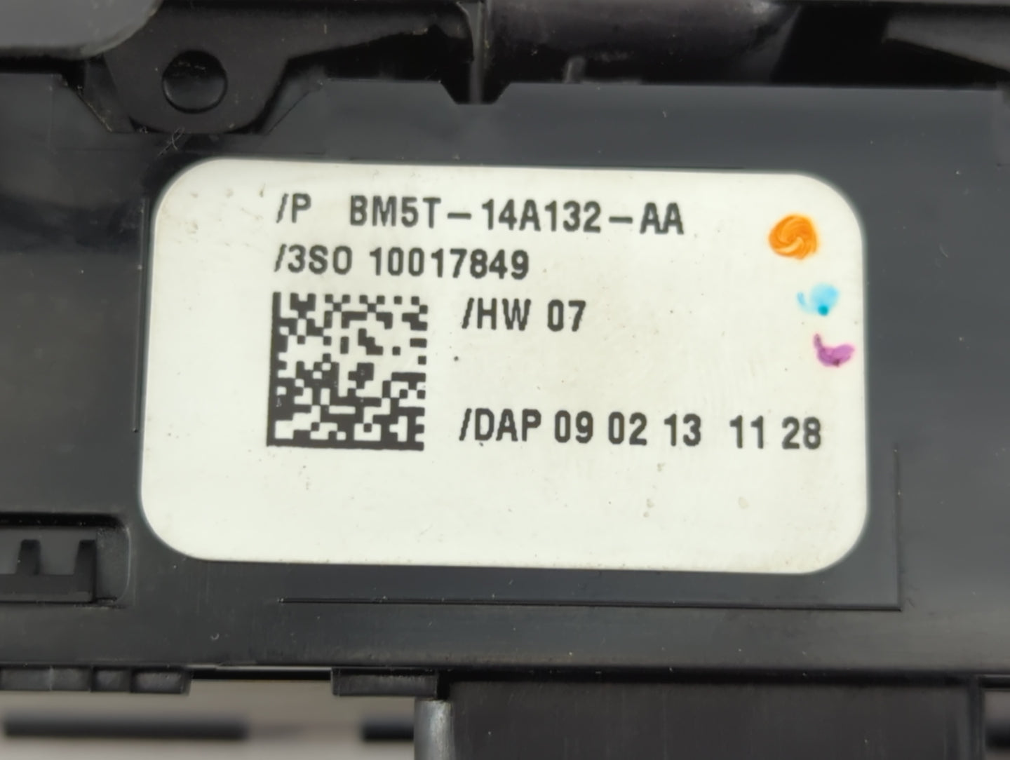 2012-2018 Ford Focus Master Power Window Switch Replacement Driver Side Left P/N:BM5T-14A132-AA Fits OEM Used Auto Parts - O