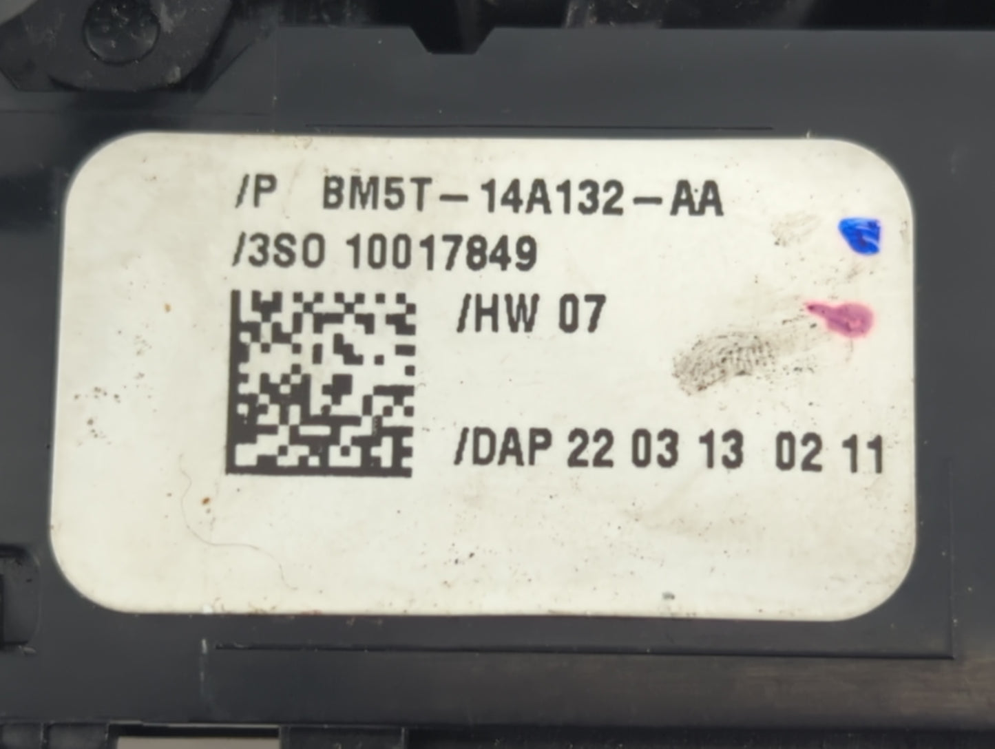 2012-2018 Ford Focus Master Power Window Switch Replacement Driver Side Left P/N:BM5T-14A132-AA Fits OEM Used Auto Parts - O