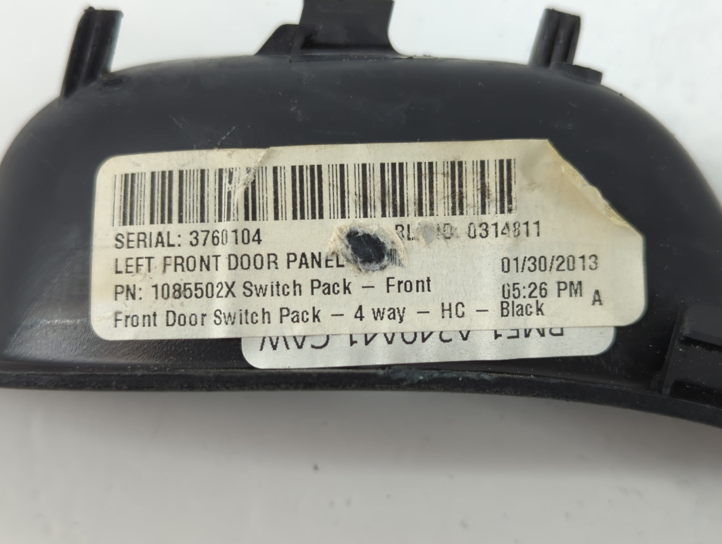2012-2018 Ford Focus Master Power Window Switch Replacement Driver Side Left P/N:1085502X Fits OEM Used Auto Parts - Oemused