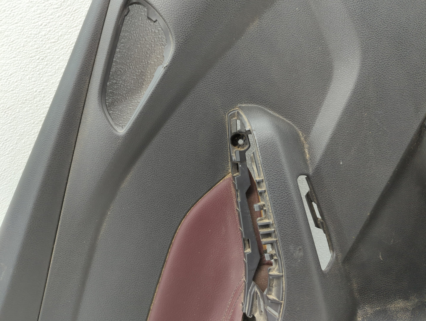 2013 Ford Focus Rear Left Driver Interior Door Panel Trim Black - Oemusedautoparts1.com
