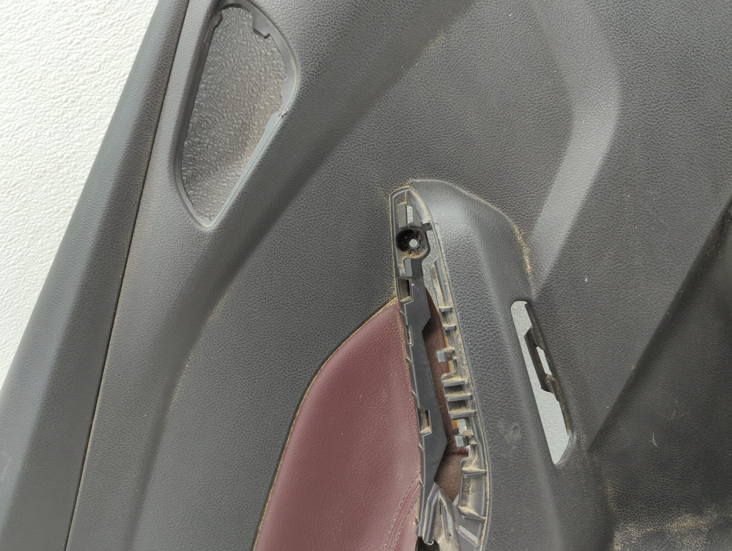 2013 Ford Focus Rear Left Driver Interior Door Panel Trim Black - Oemusedautoparts1.com