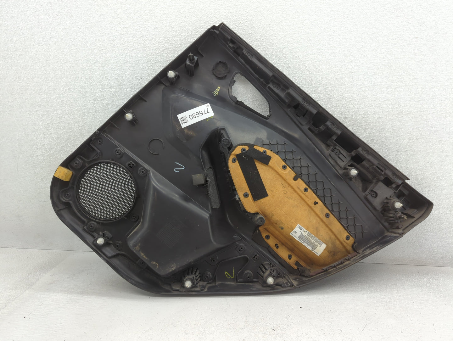 2013 Ford Focus Rear Left Driver Interior Door Panel Trim Black - Oemusedautoparts1.com