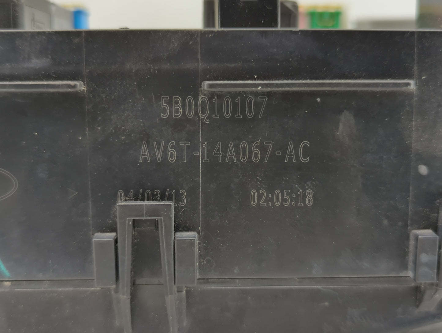 2012-2014 Ford Focus Fusebox Fuse Box Panel Relay Module P/N:AV6T-14A067-AC Fits Fits 2012 2013 2014 OEM Used Auto Parts - O
