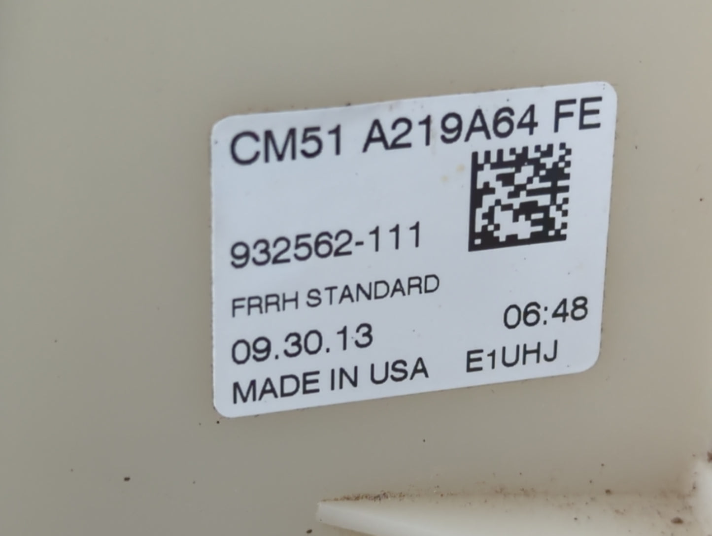 2013 Ford Focus Front Right Passenger Lock Actuator - Oemusedautoparts1.com