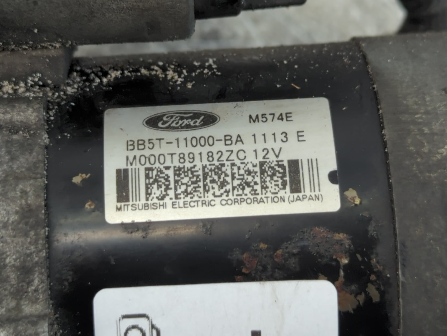 2012-2018 Ford Focus Car Starter Motor Solenoid OEM P/N:M000T89182ZC BB5T-11000-BA Fits OEM Used Auto Parts - Oemusedautopar
