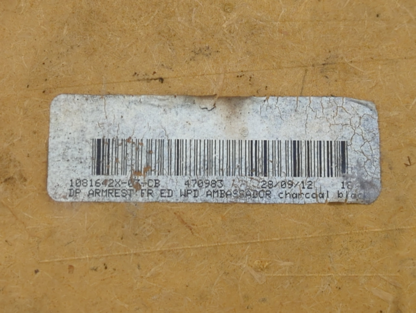 2013 Ford Focus Front Right Passenger Interior Door Panel Trim - Oemusedautoparts1.com