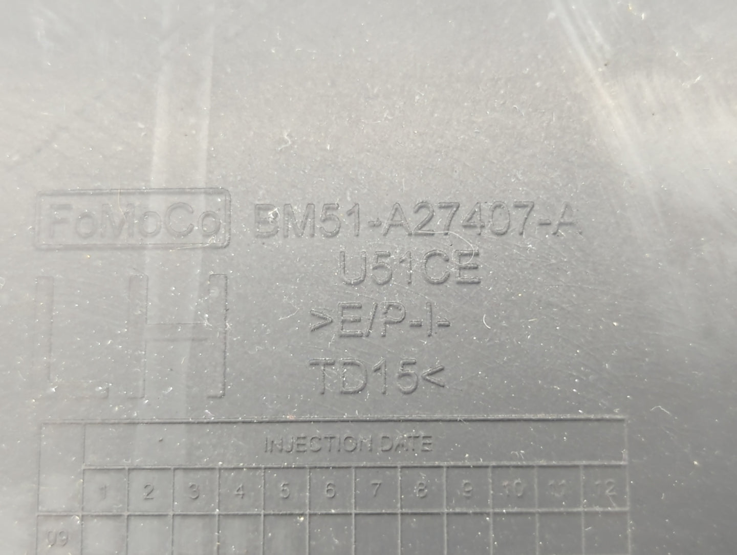 2013 Ford Focus Front Right Passenger Interior Door Panel Trim - Oemusedautoparts1.com
