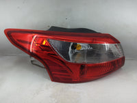 2012-2014 Ford Focus Tail Light Assembly Driver Left OEM Fits Fits 2012 2013 2014 OEM Used Auto Parts - Oemusedautoparts1.co