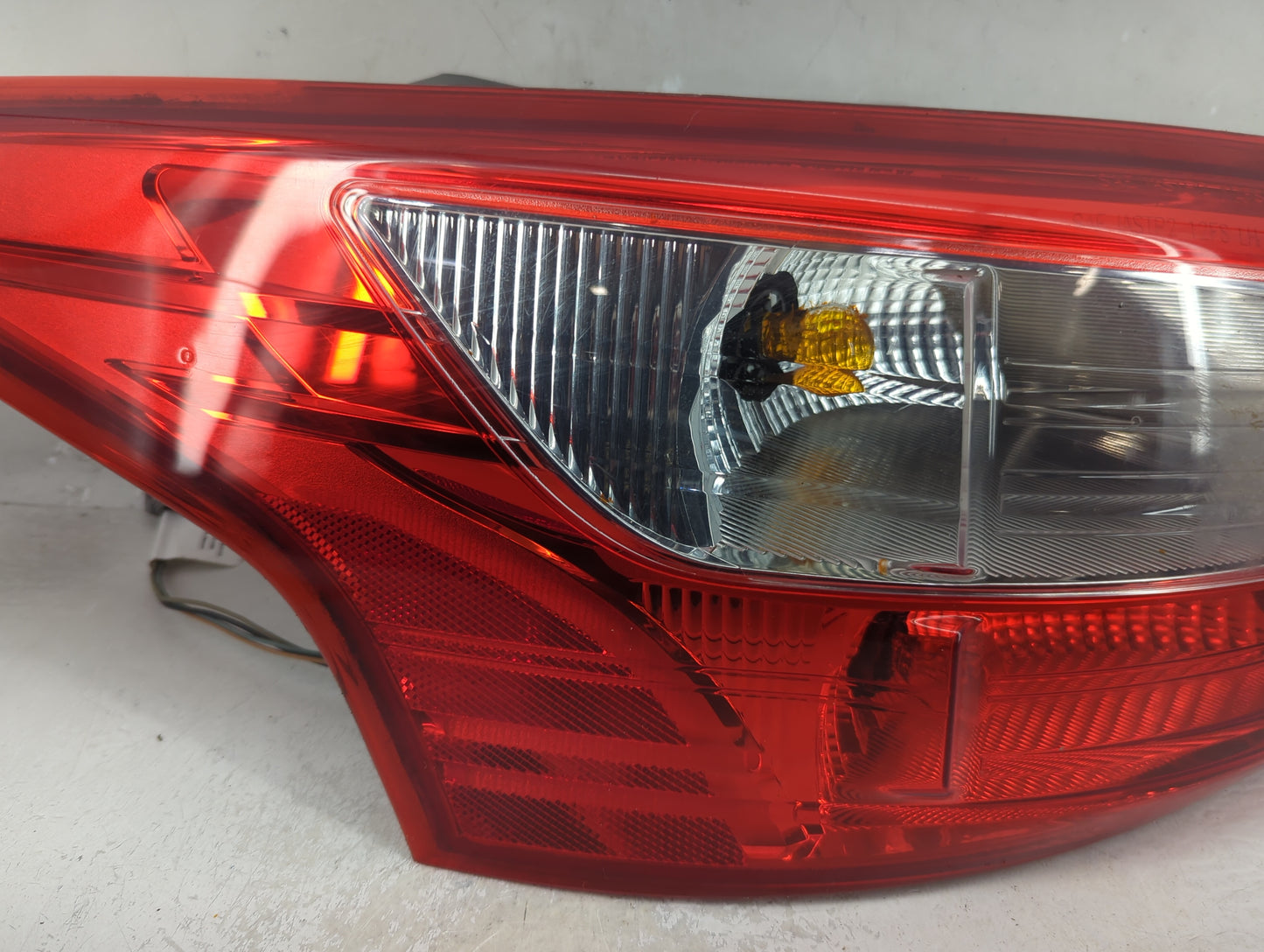 2012-2014 Ford Focus Tail Light Assembly Driver Left OEM Fits Fits 2012 2013 2014 OEM Used Auto Parts - Oemusedautoparts1.co