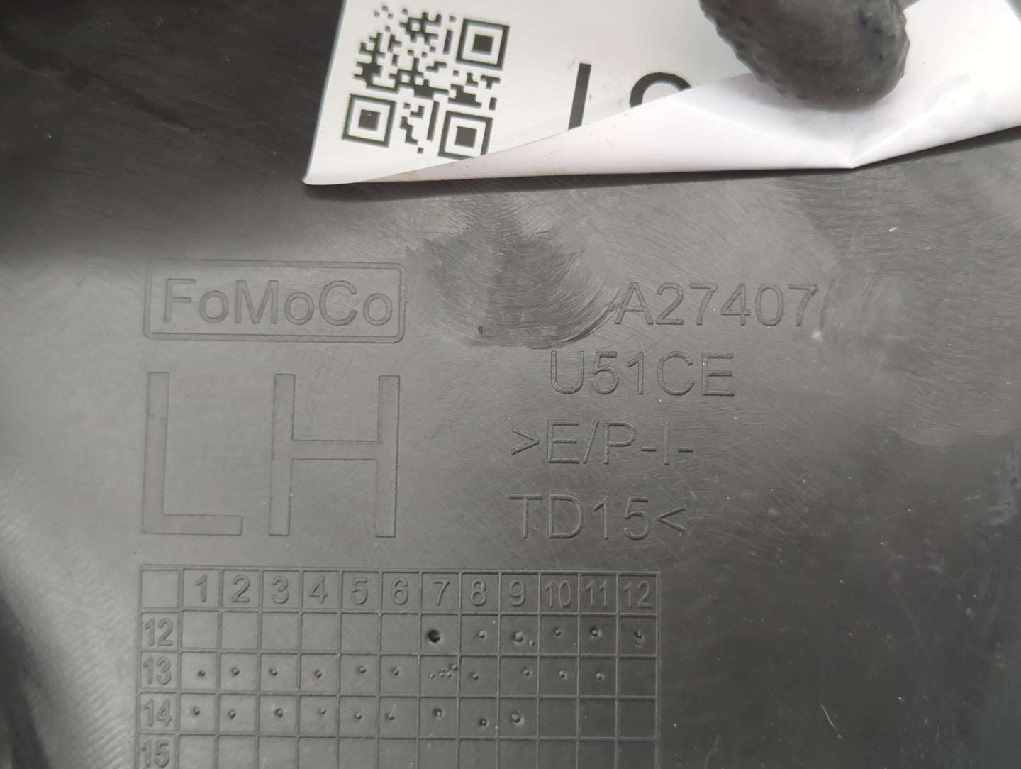 2013 Ford Focus Front Left Driver Interior Door Panel Trim - Oemusedautoparts1.com