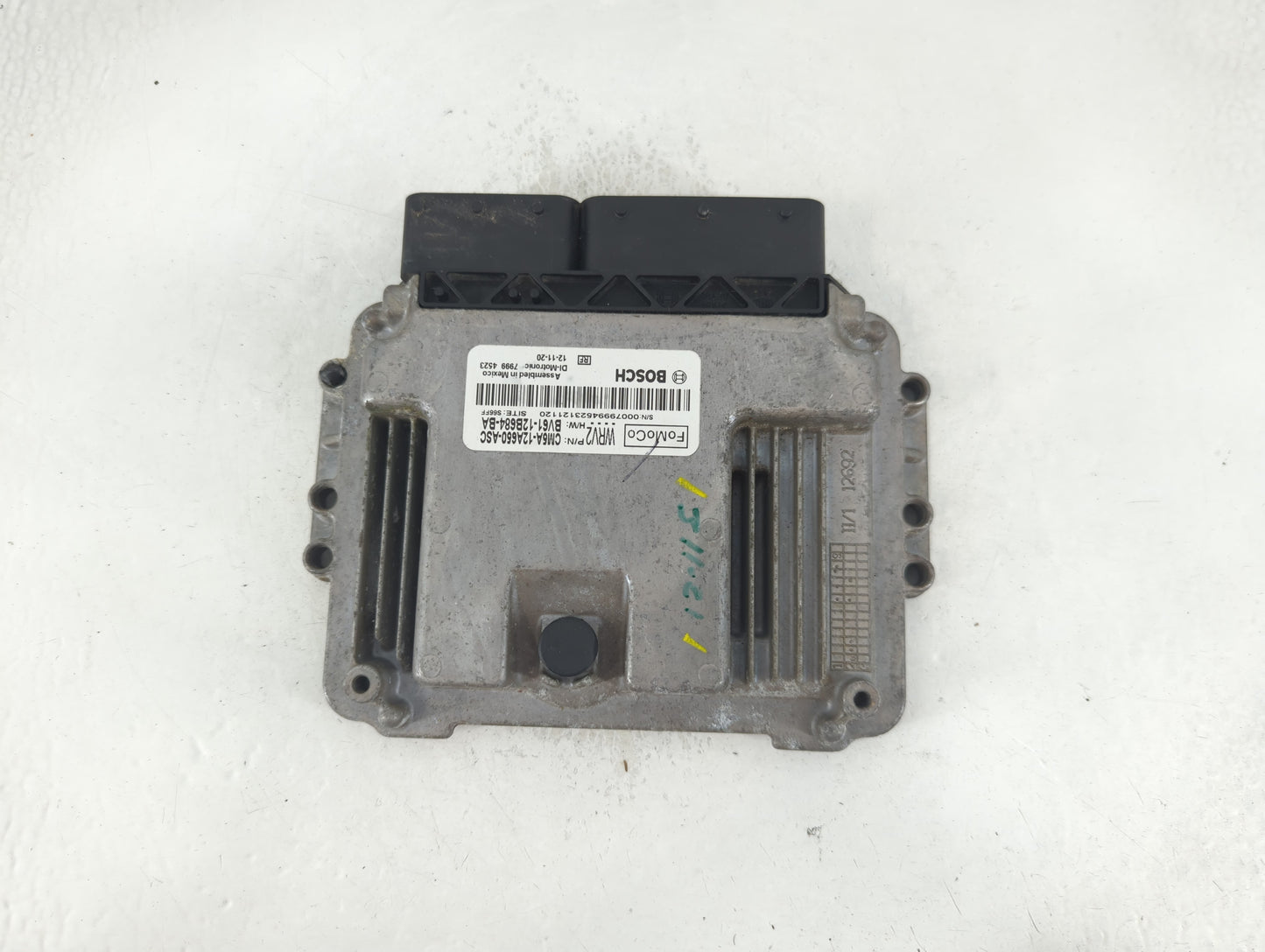 2012-2013 Ford Focus PCM Engine Control Computer ECU ECM PCU OEM P/N:CM5A-12A650-ASC Fits Fits 2012 2013 OEM Used Auto Parts