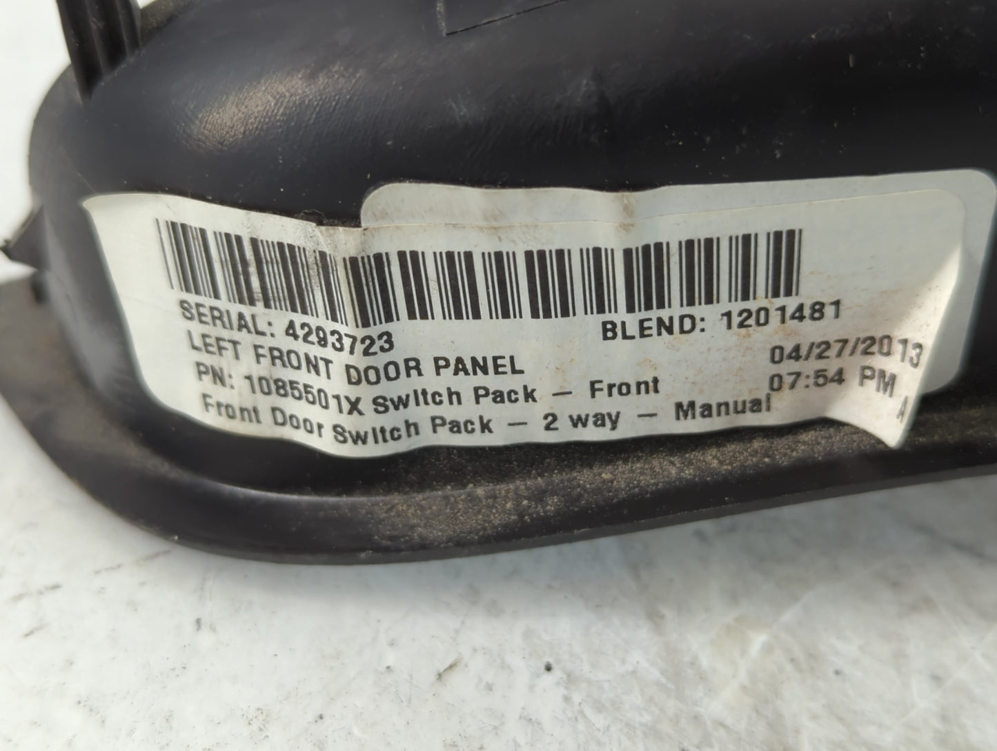 2012-2018 Ford Focus Master Power Window Switch Replacement Driver Side Left P/N:1085501X 4293723 Fits OEM Used Auto Parts -