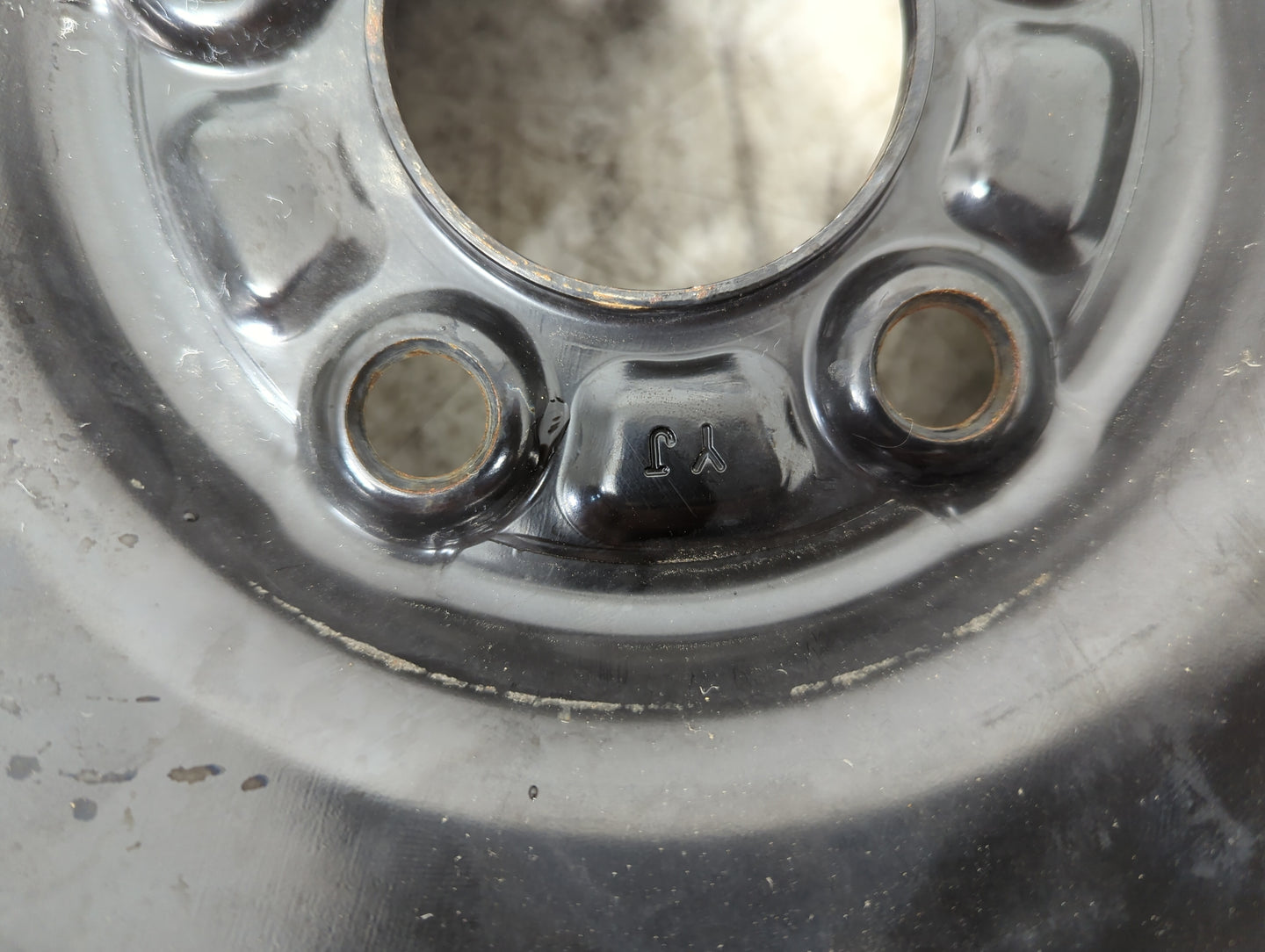 2012-2018 Ford Focus Spare Donut Tire Wheel Rim Oem 853056 - Oemusedautoparts1.com