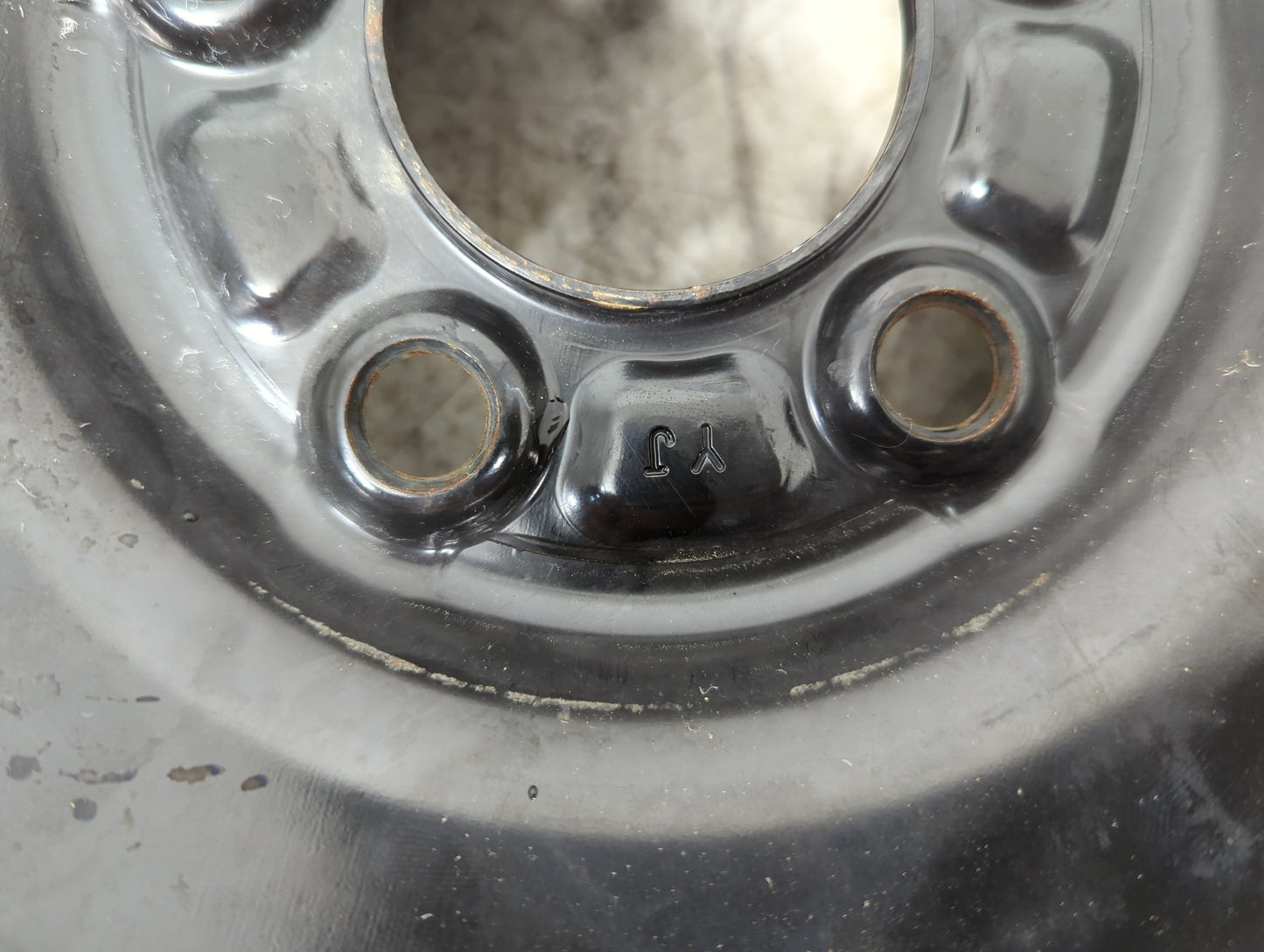 2012-2018 Ford Focus Spare Donut Tire Wheel Rim Oem 853056 - Oemusedautoparts1.com