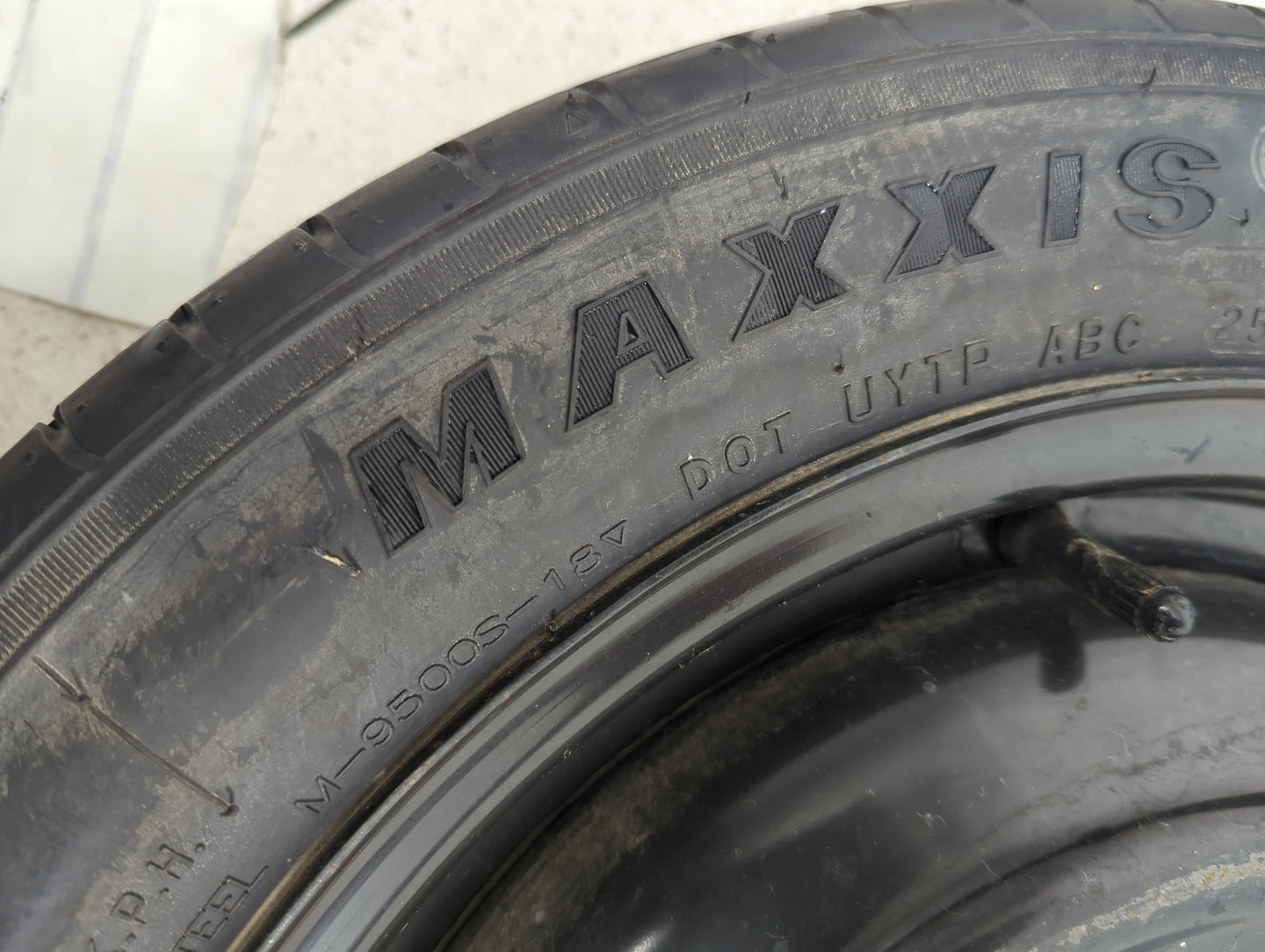 2012-2018 Ford Focus Spare Donut Tire Wheel Rim Oem 853056 - Oemusedautoparts1.com