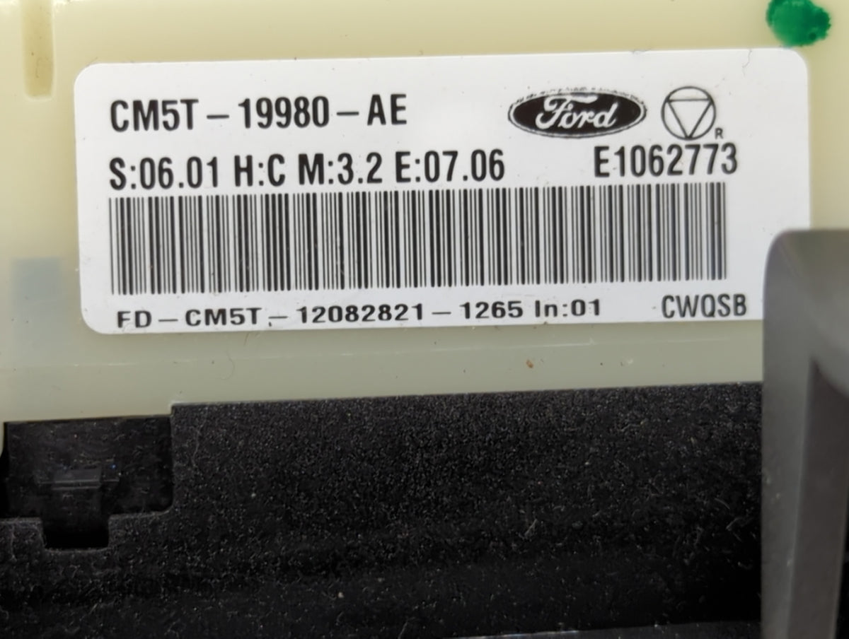 2013-2014 Ford Focus Climate Control Module Temperature AC/Heater Replacement P/N:CM5T-19980-AE Fits Fits 2013 2014 OEM Used